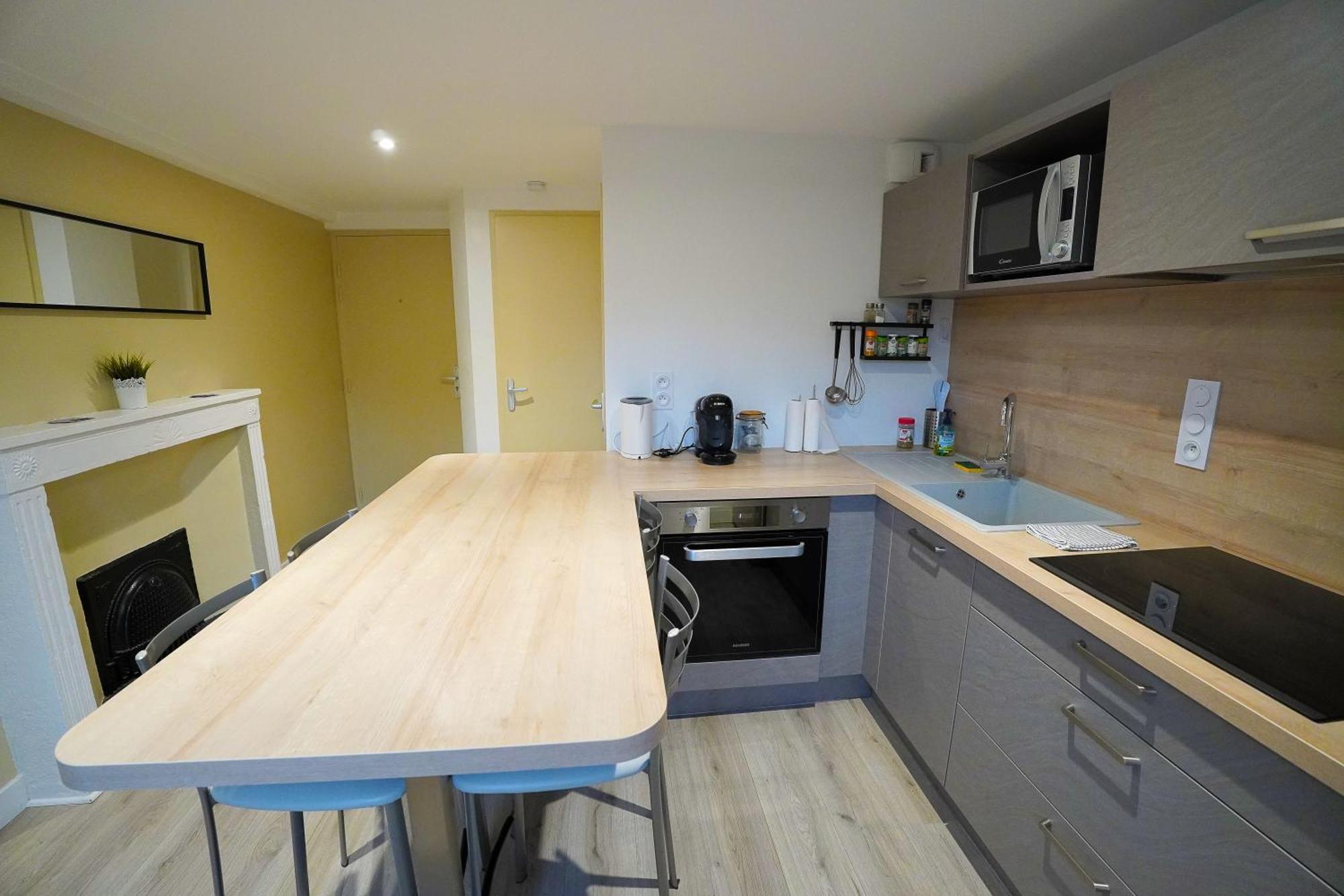 Bel Appartement T2 40 M² Vaugneray Bagian luar foto